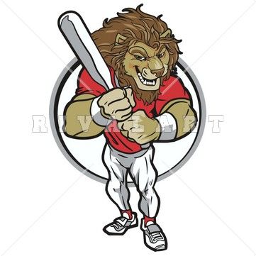 361x361 53 Best Lion Clip Art Images Clip Art, Baseball