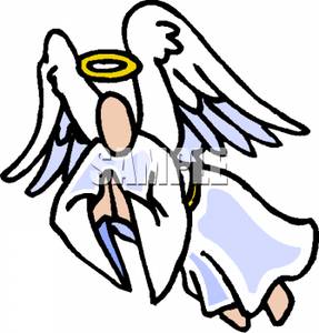 287x300 Picture A Praying Angel Flying