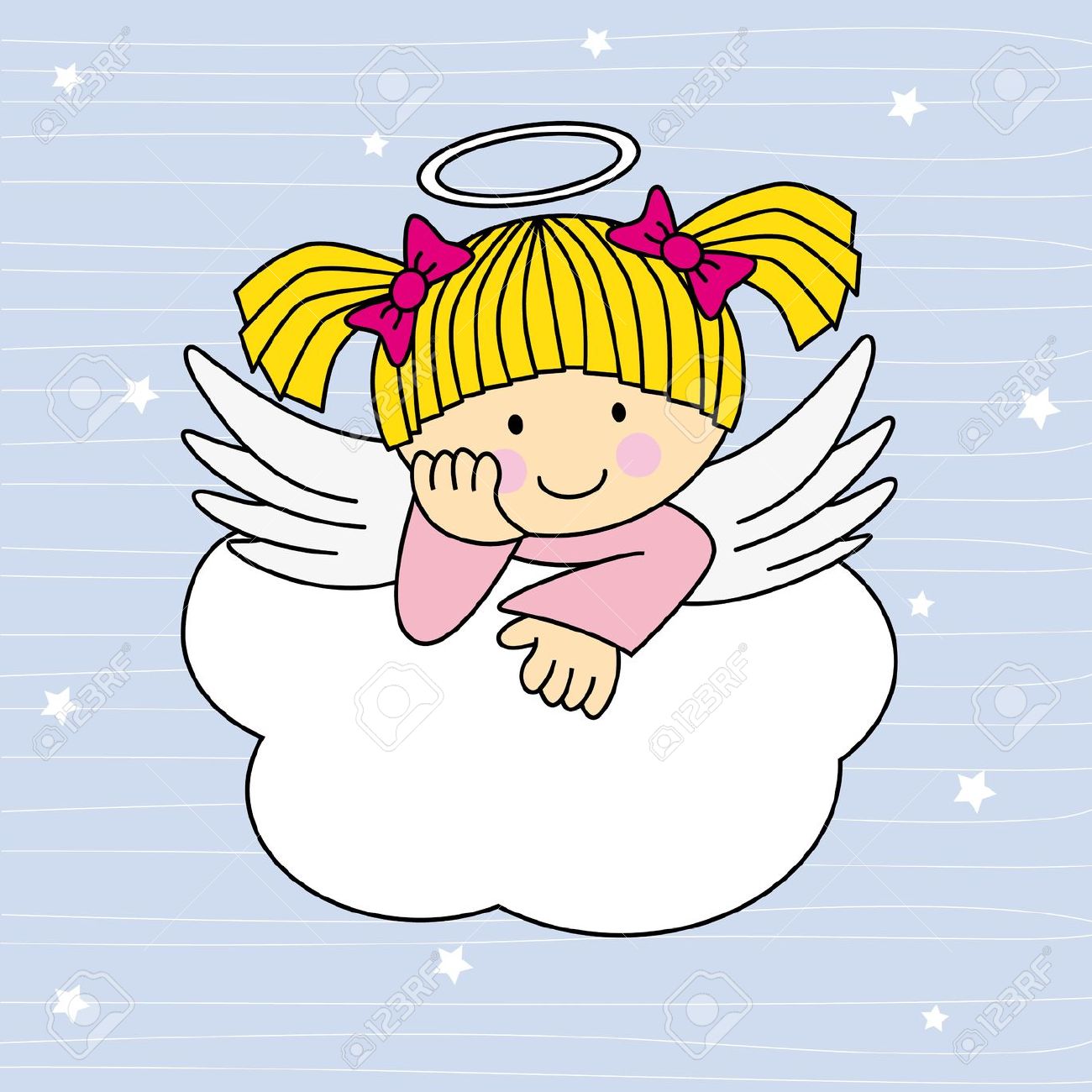 1300x1300 Card Clipart Angel