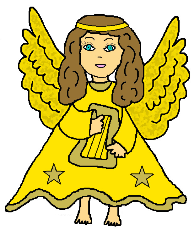 618x732 Christmas Angel Clipart 4