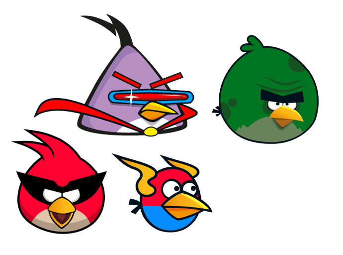 690x512 Birds Border Clipart