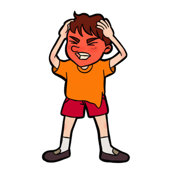 350x350 Angry Boy By Roseberry Clip Art Teachers Pay Teachers