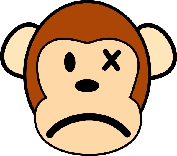 600x527 Angry Monkey Clip Art Free Vector In Open Office Drawing Svg