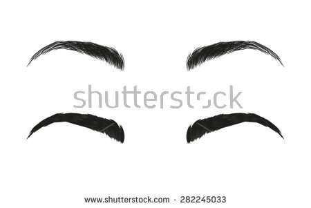 450x301 Eyebrow Clipart