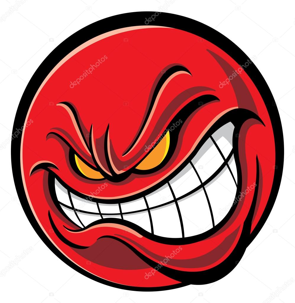 997x1024 Angry Face Stock Vector Slipfloat