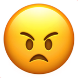 256x256 Angry Face Emoji U 1f620