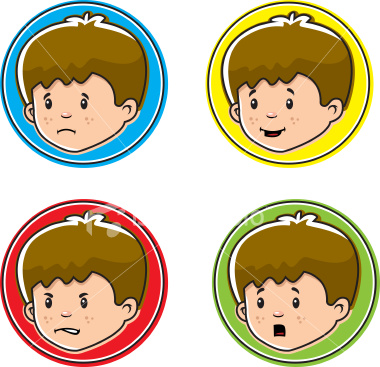 380x367 Clipart Faces Emotions