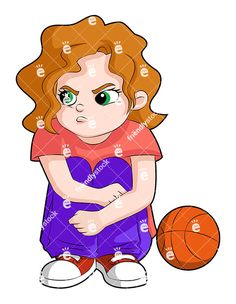 236x304 A Cute Little Girl Dressed In Orange And Pink, Sticking Her Tongue