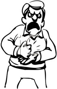 192x300 Angry Man Clipart
