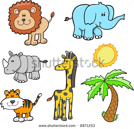 450x432 Safari Animal Clipart