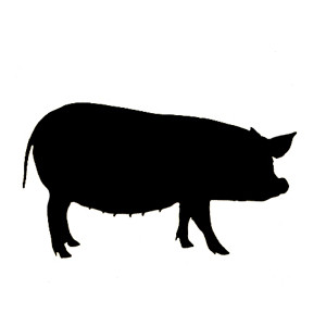 300x300 Silhouette Animals Clipart