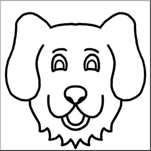Animal Face Clipart Black And White | Free download on ClipArtMag