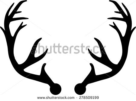 450x334 Deer Clipart Deer Horn