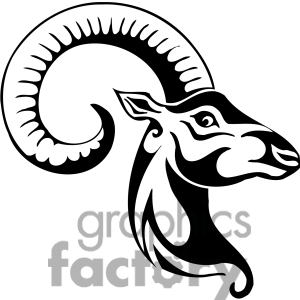 300x300 Horns Clipart Ram Horn