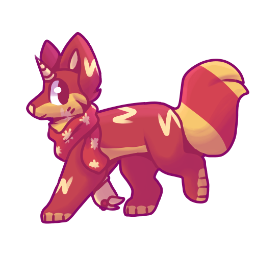 500x500 Animal Jam Wolf Art By Suitcasedog