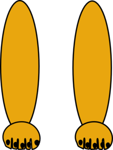 225x297 Lions Legs Clip Art
