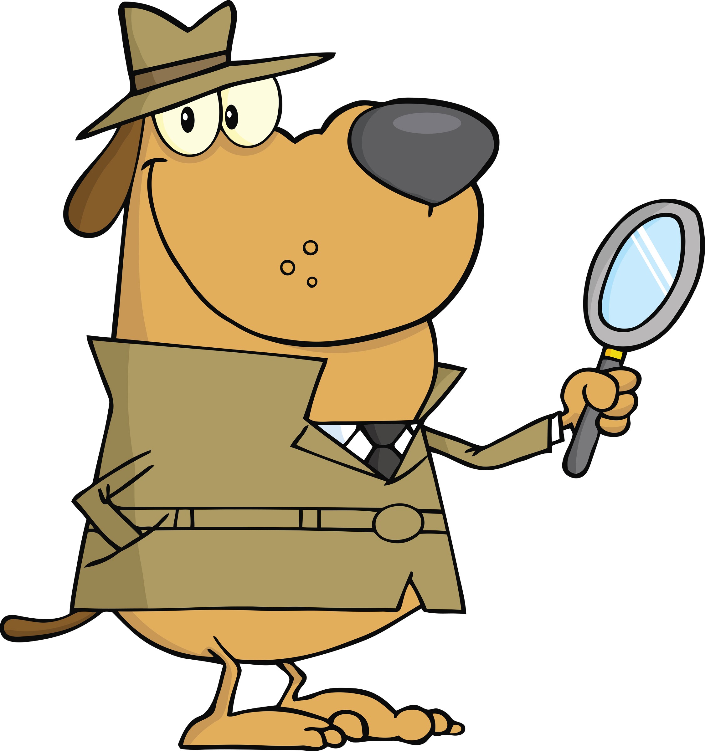 2252x2400 Animal Clipart Detective