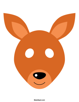 263x340 Mask Clipart Kangaroo