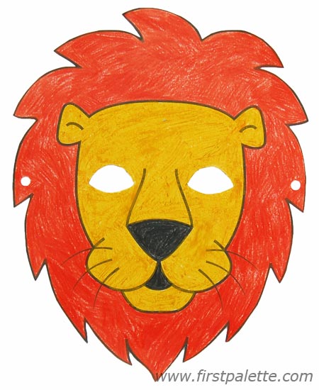 450x550 Printable Animal Masks Craft Kids' Crafts