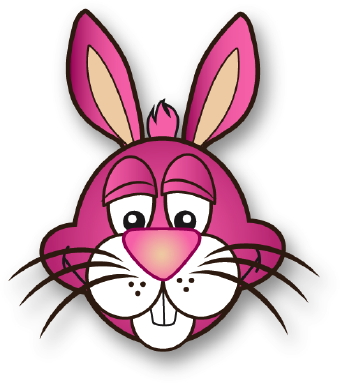 340x383 Bunny Clip Art