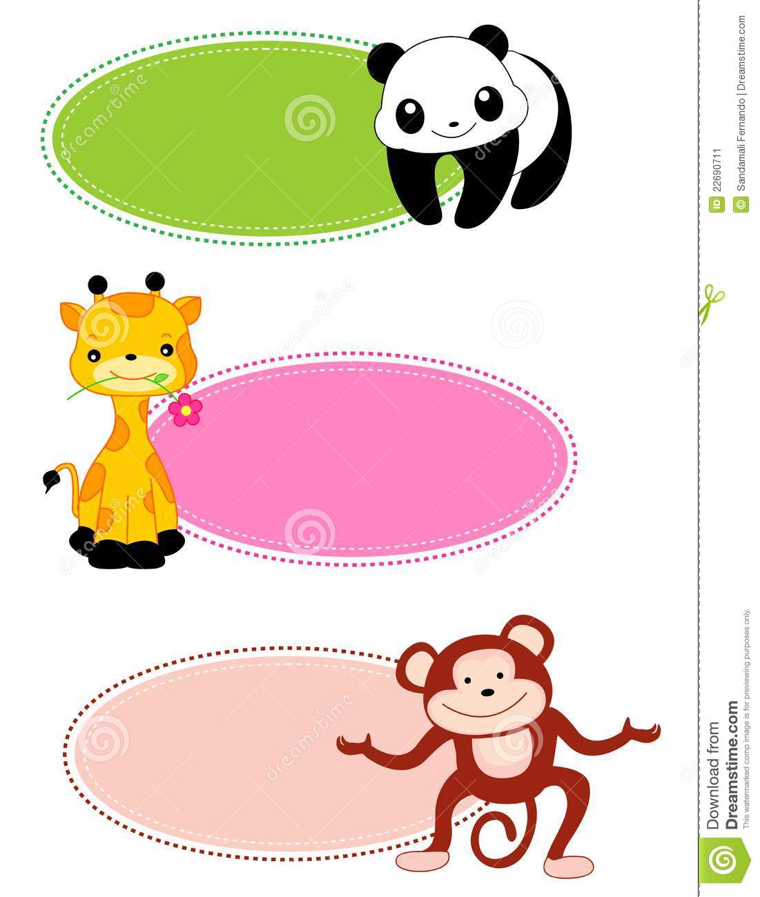 1101x1300 Animal Frame Clipart