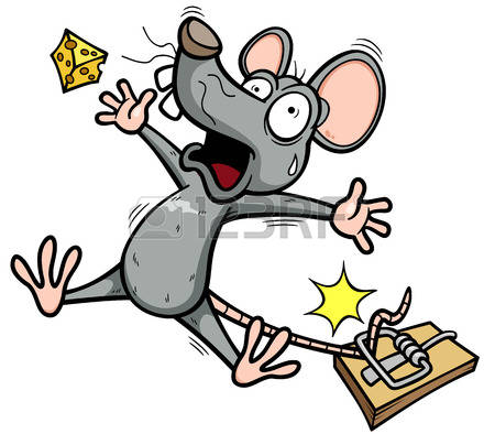 450x394 Gray Clipart Mouse Trap