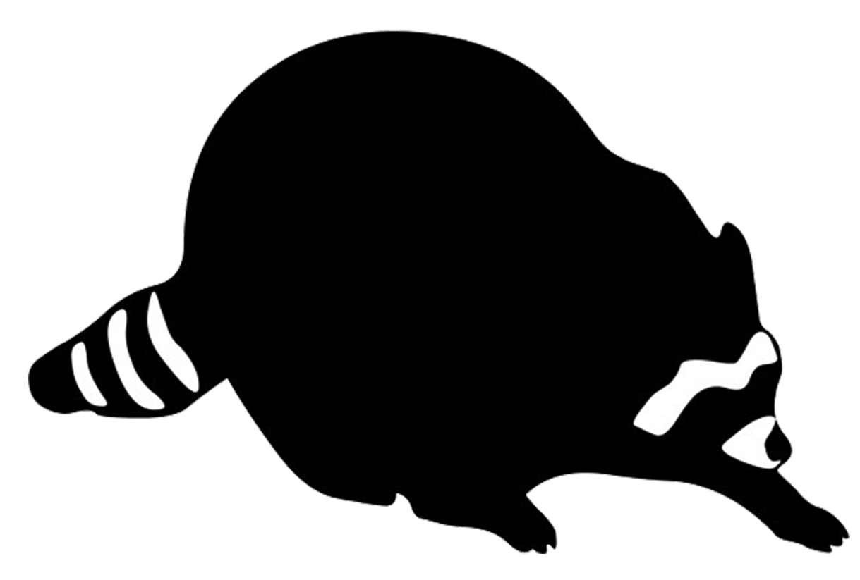 1219x823 71cf2d1fc0aee80ee16dd6331fc719b4 Silhouette Clip Art Raccoon