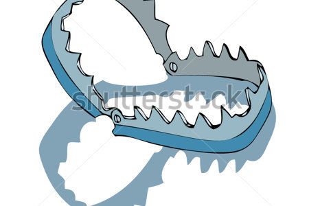450x300 Animal Trap Clip Art