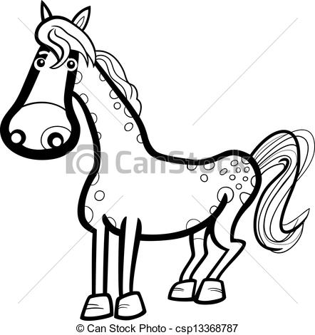 442x470 Farm Animal Black And White Clipart