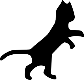 297x281 Dancing Cat Clip Art