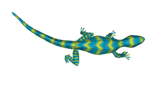300x180 Cool Animated Lizard And Crocodile Gifs