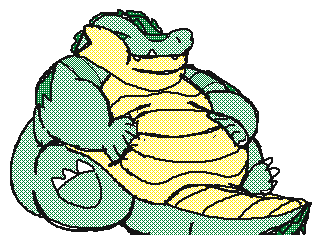 320x240 Rubbin That Fat Gator Belly (Animated) [Ag] By Yoshi Super Green