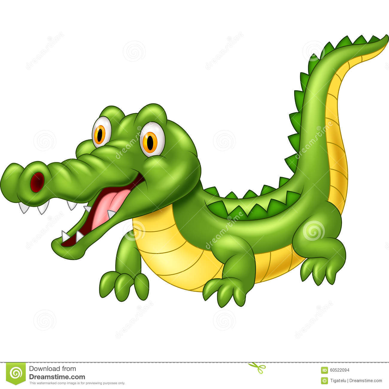 Animated Alligator | Free download on ClipArtMag