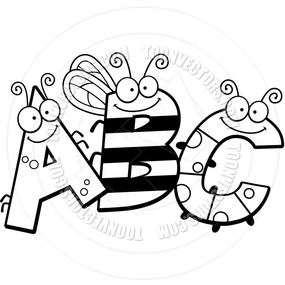 940x940 Abc Blocks Clipart Black And White Clipart Panda