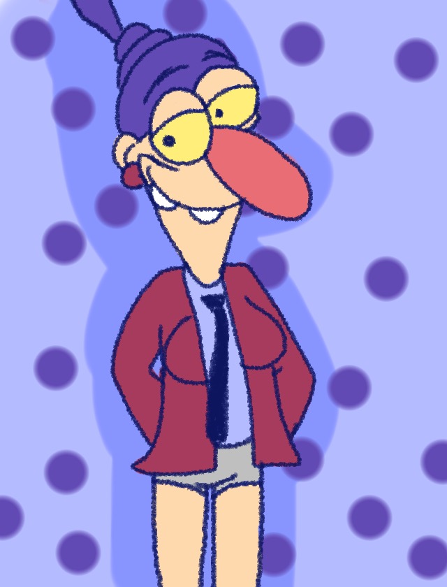 640x840 Aunt Pim Dressed Up As Principal Coffin By Wumowumo