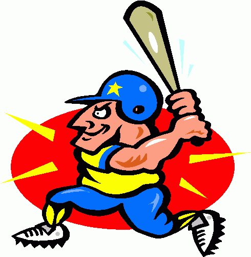 490x500 Animated Baseball Clipart