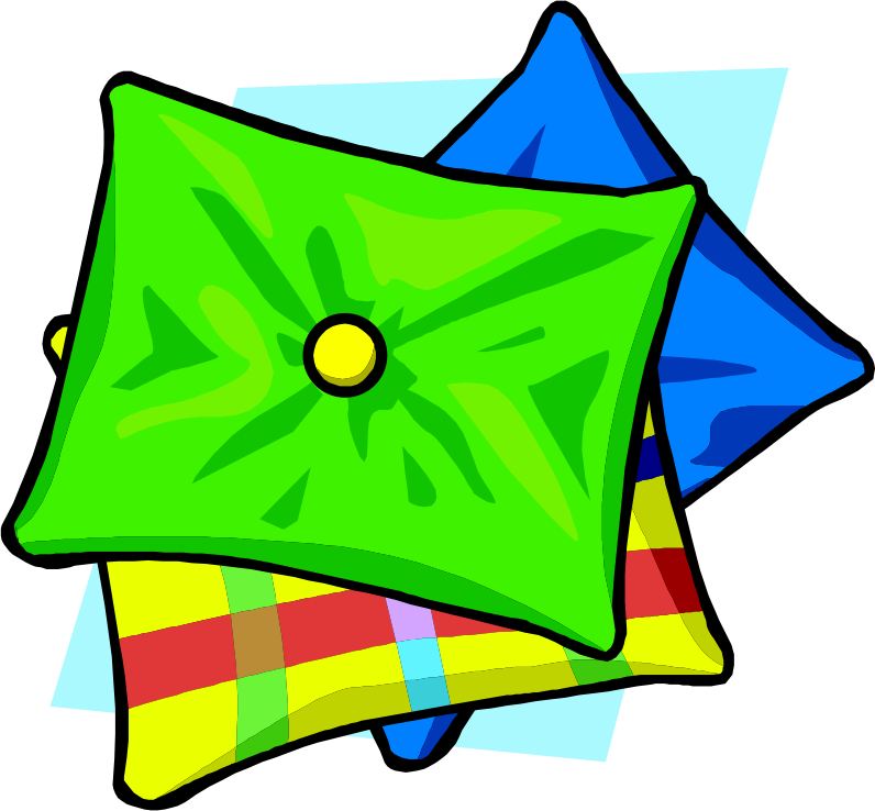 796x738 Pillow Clipart Animated