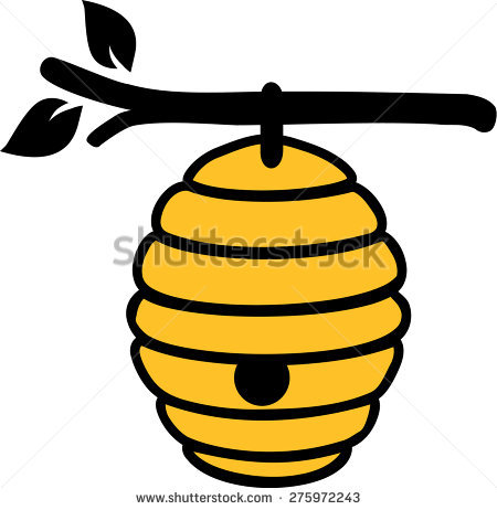 450x462 Bee Hive Clipart Comic