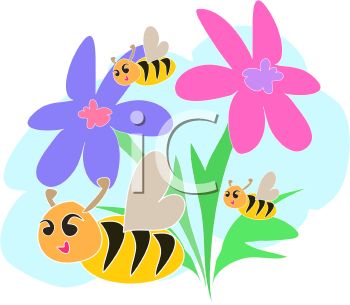 350x305 Clip Art Animated Flowers