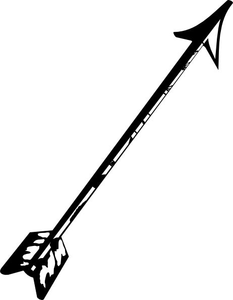 462x594 Bow And Arrows Clip Art Clipart
