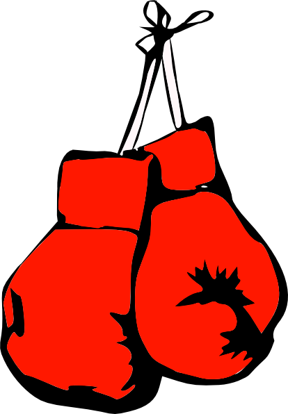 414x596 Boxing Gloves Clip Art