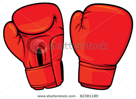 450x329 Boxing Gloves Clipart Illustrations