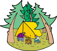 200x178 Camping Sticker For Ios Amp Android Giphy