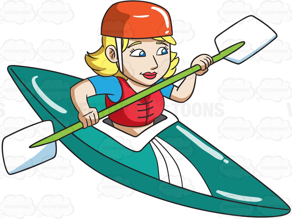 1024x768 Kayak Clipart Animated