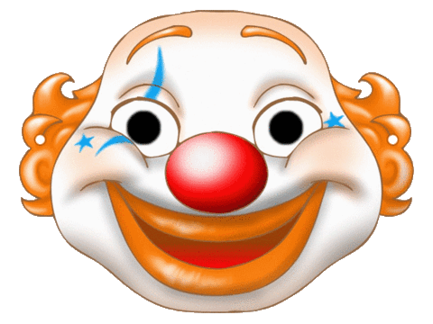 480x360 Clown Sticker For Ios Amp Android Giphy