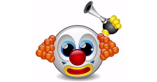 600x316 Animated Clown Smiley Smiley, Smileys And Symbols Emoticons