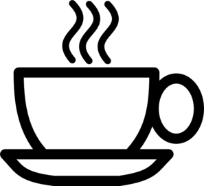 297x270 Bw Coffee Cup Clip Art