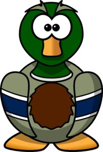 204x300 Cartoon Duck Clip Art