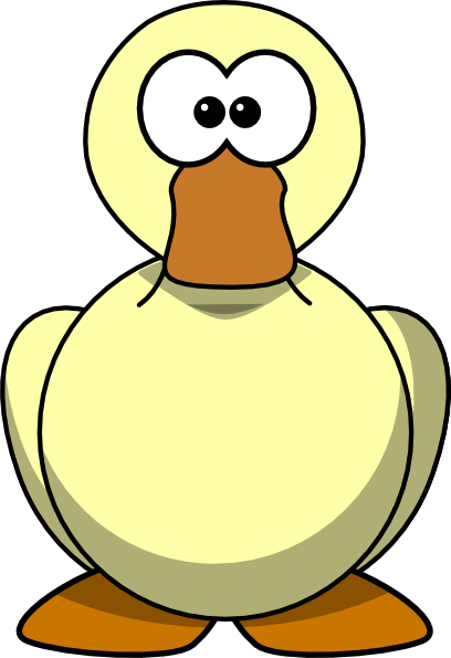 408x595 Cartoon Rubber Duck Clip Art