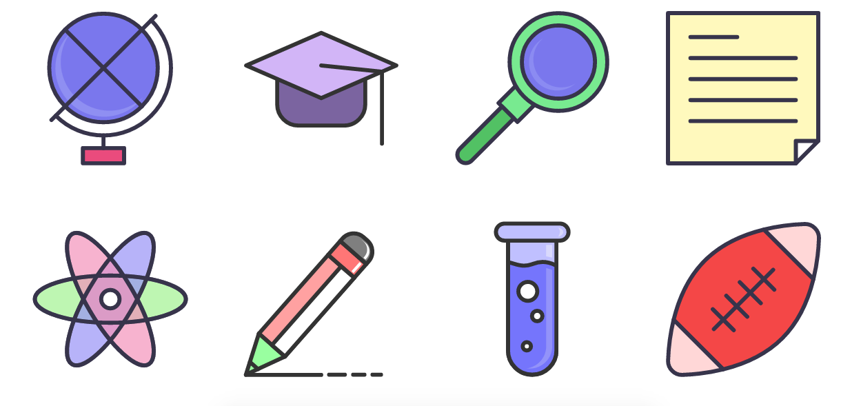 1249x589 Education Animated Svg Icon Set By Magnigenie Codecanyon